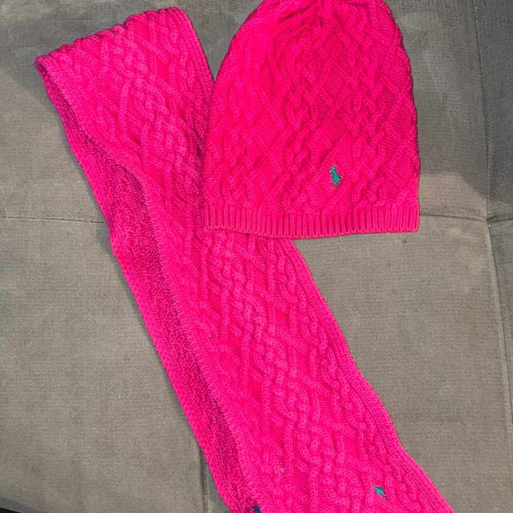 Polo Kids Hat & Scarf Bundle